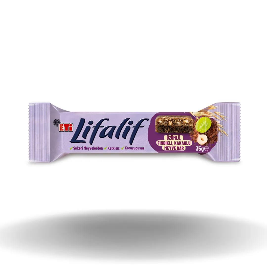 Eti Lifalif Meyve Bar Üzümlü 35 Gr