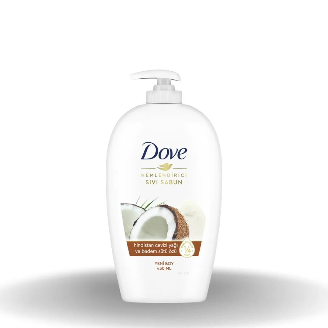 Dove Hindistan Cevizi Yağı ve Badem Sütü Sıvı Sabun 450 Ml