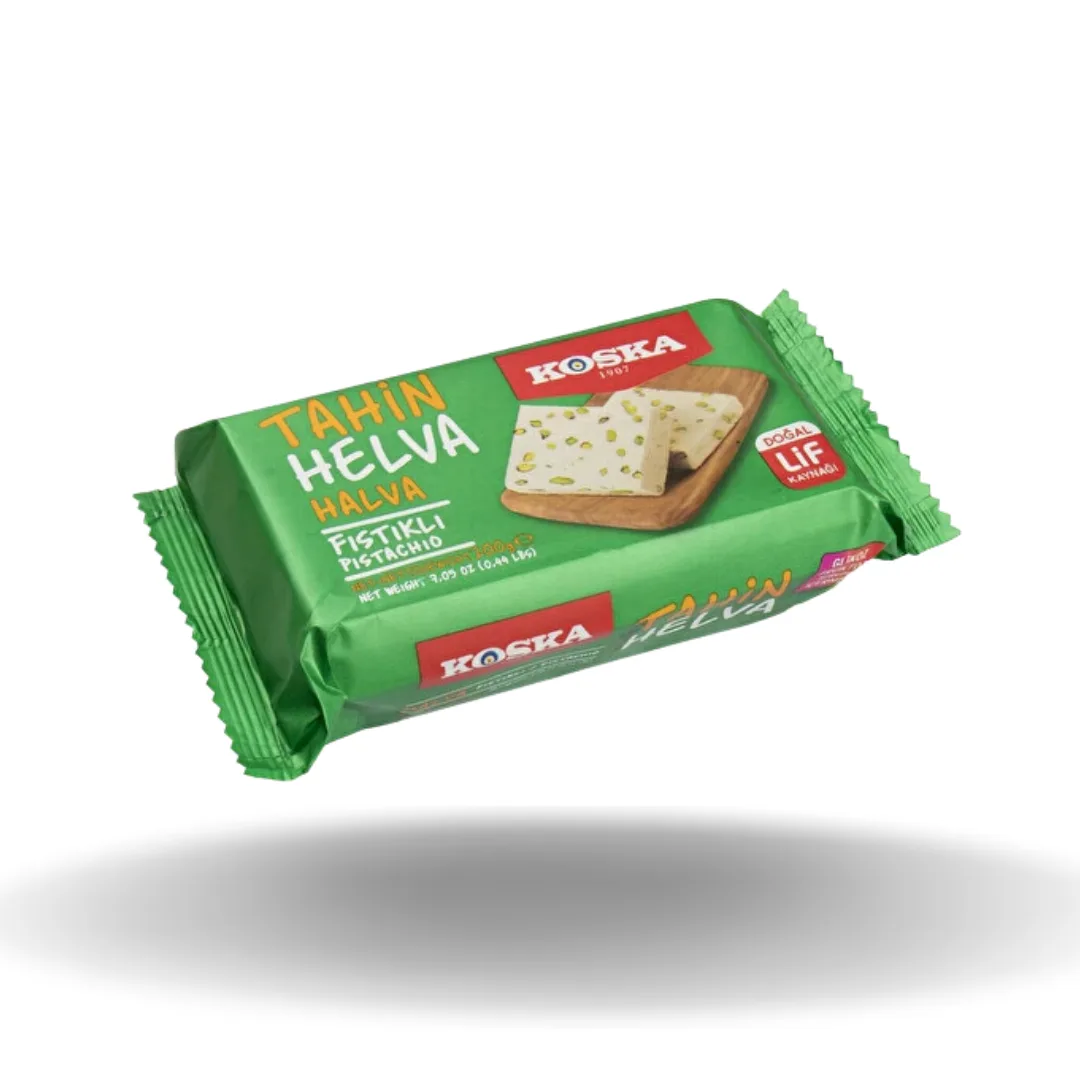 Koska Antep Fıstıklı Tahin Helvası 200 Gr