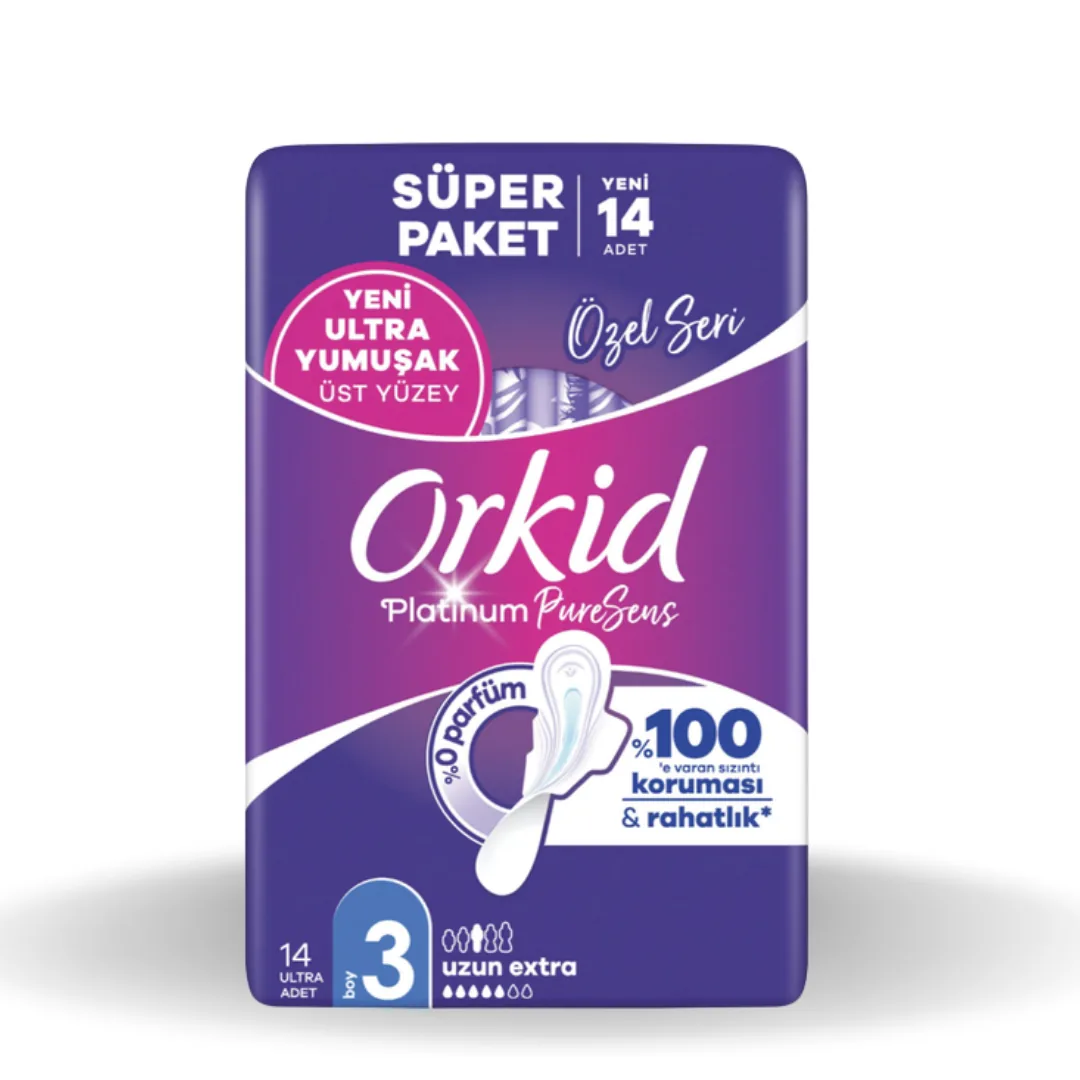 Orkid Ultra Platinum Oasis Uzun Ekstra 14'lu