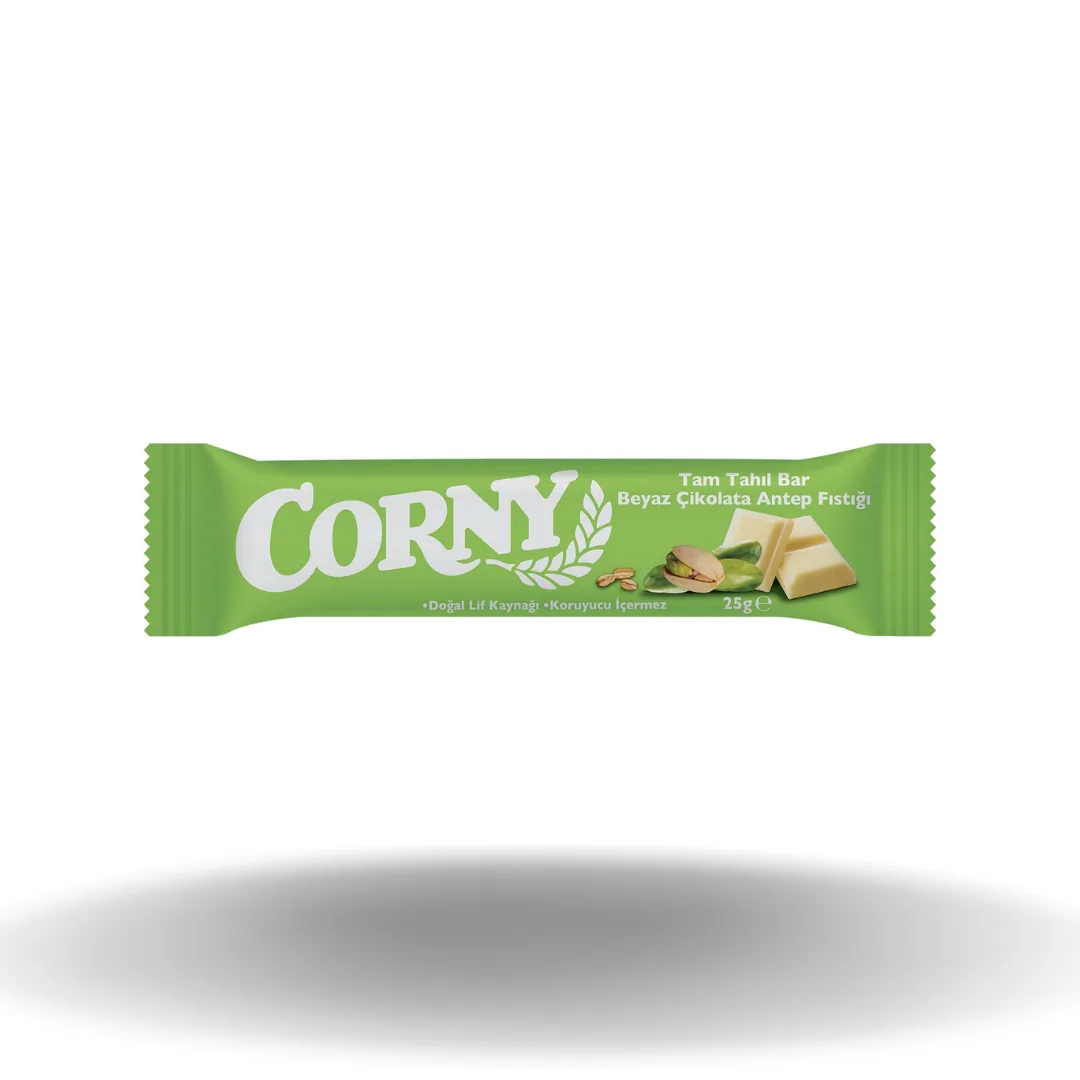 Pınar Corny Bar Beyaz Çikolata Antep Fıstığı 20 Gr