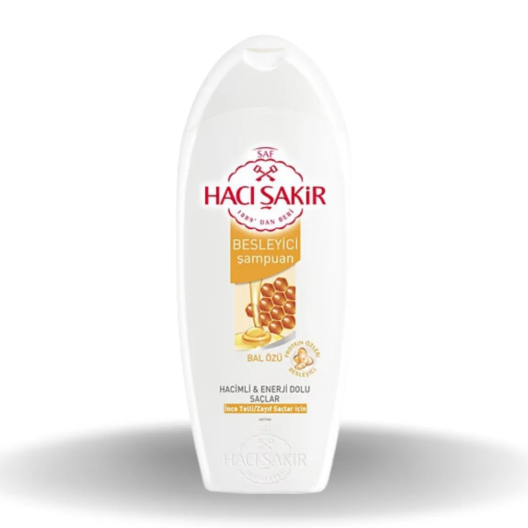 Hacı Şakir Bal Özlü İnce Telli Saçlar İçin Şampuan 500 Ml
