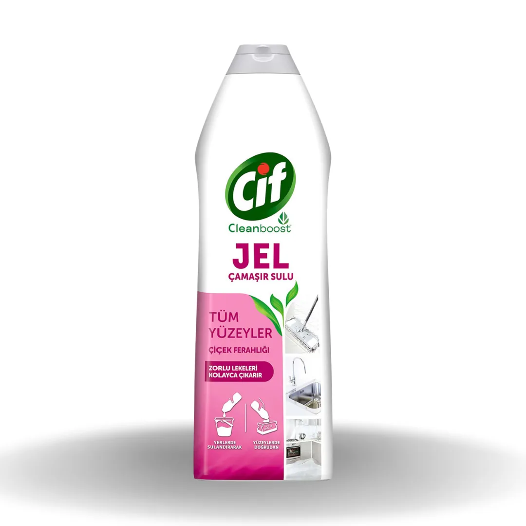 Cif Tüm Yüzeyler İçin Jel Çiçek Ferahlığı 750 Ml