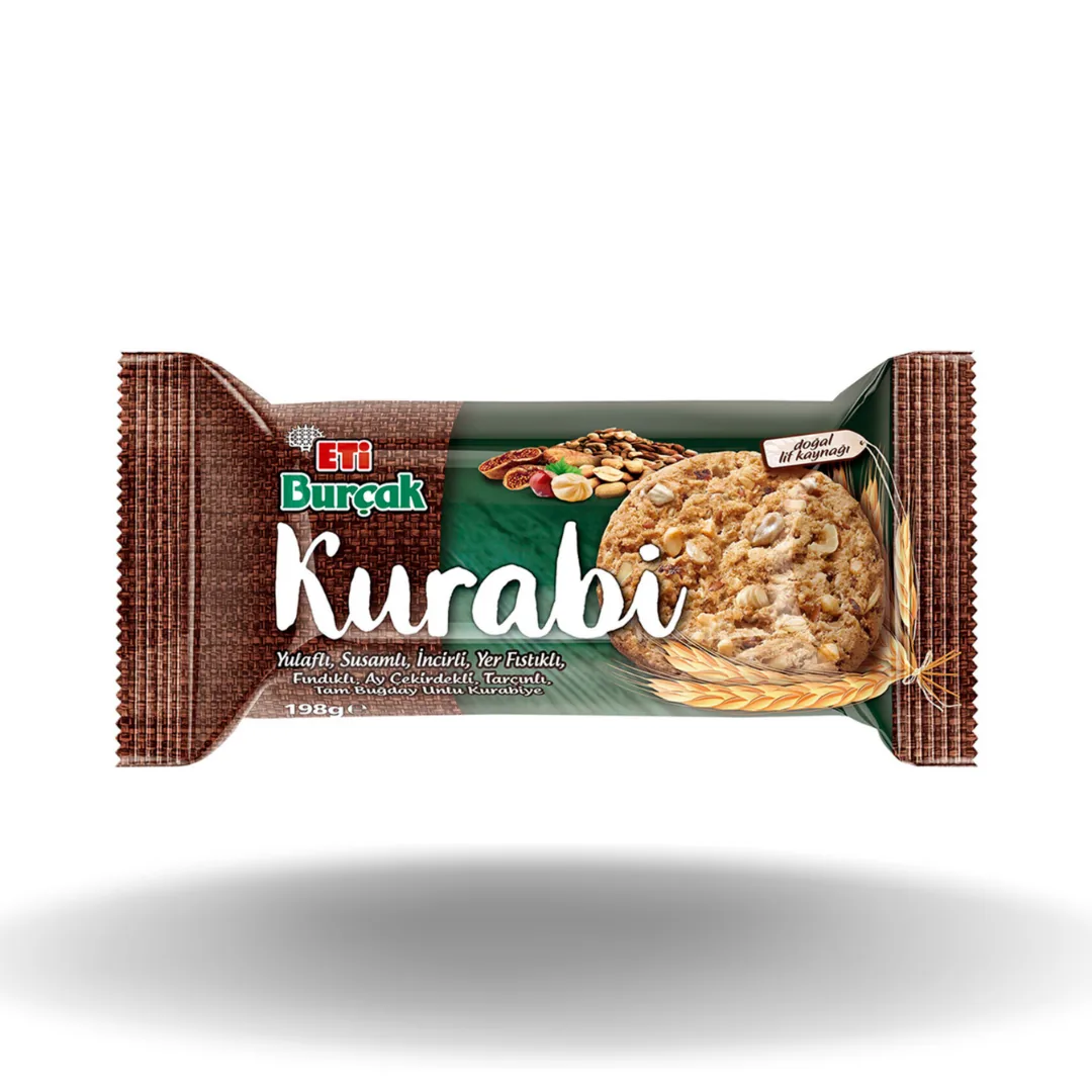 Eti Burçak Fındıklı Kurabi 198 Gr
