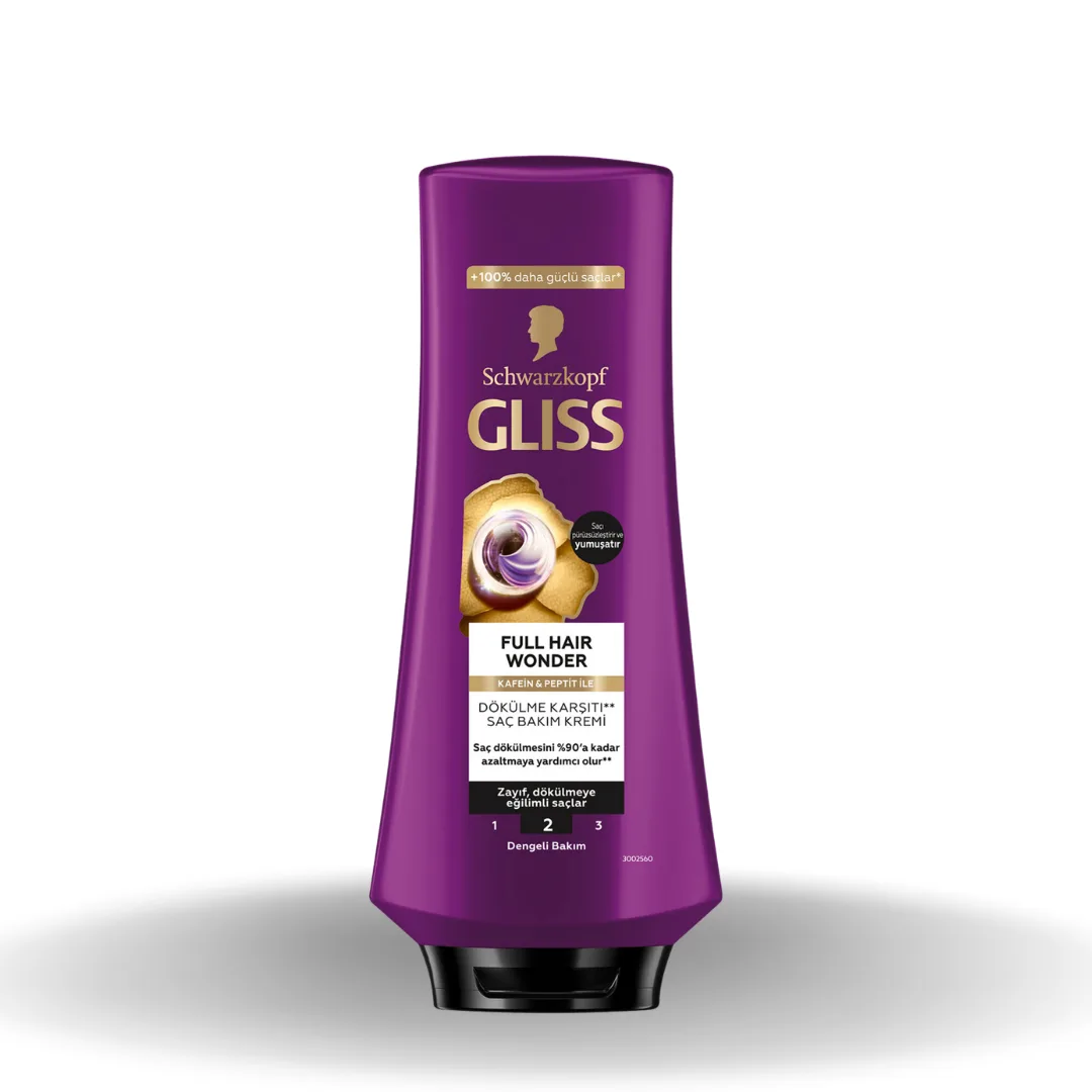 Schwarzkopf Gliss Full Hair Wonder Dökülme Karşıtı Saç Bakım Kremi 360 ml