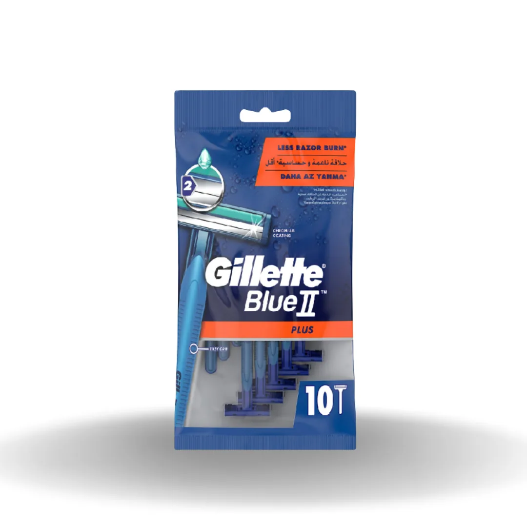 Gillette Blue 2 Mavi Poşet 10 Lu