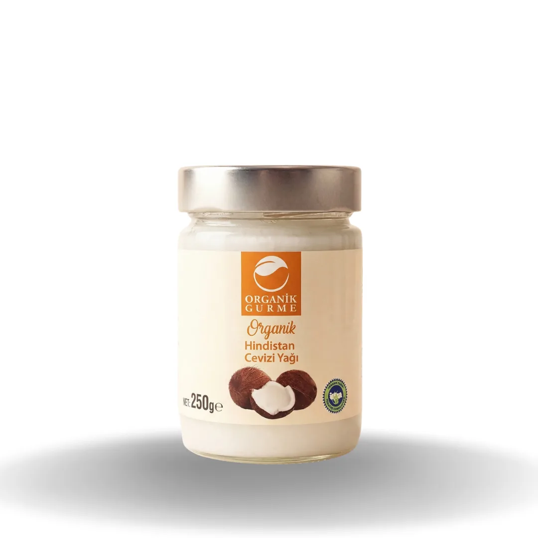 Organik Gurme Hindistan Cevizi Yağı 250 Gr