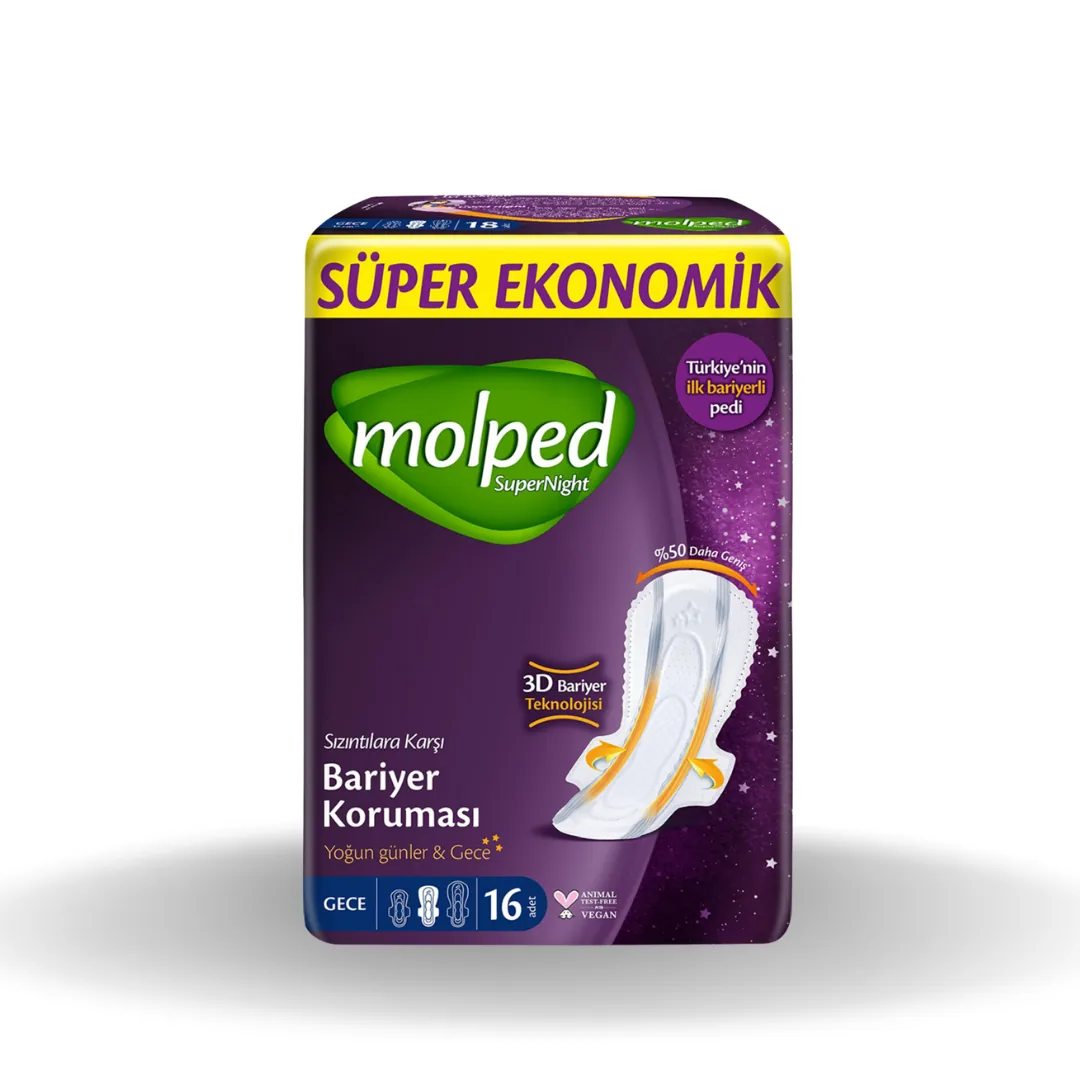 Molped Supernight Gece 16Li Süper Ekonomik