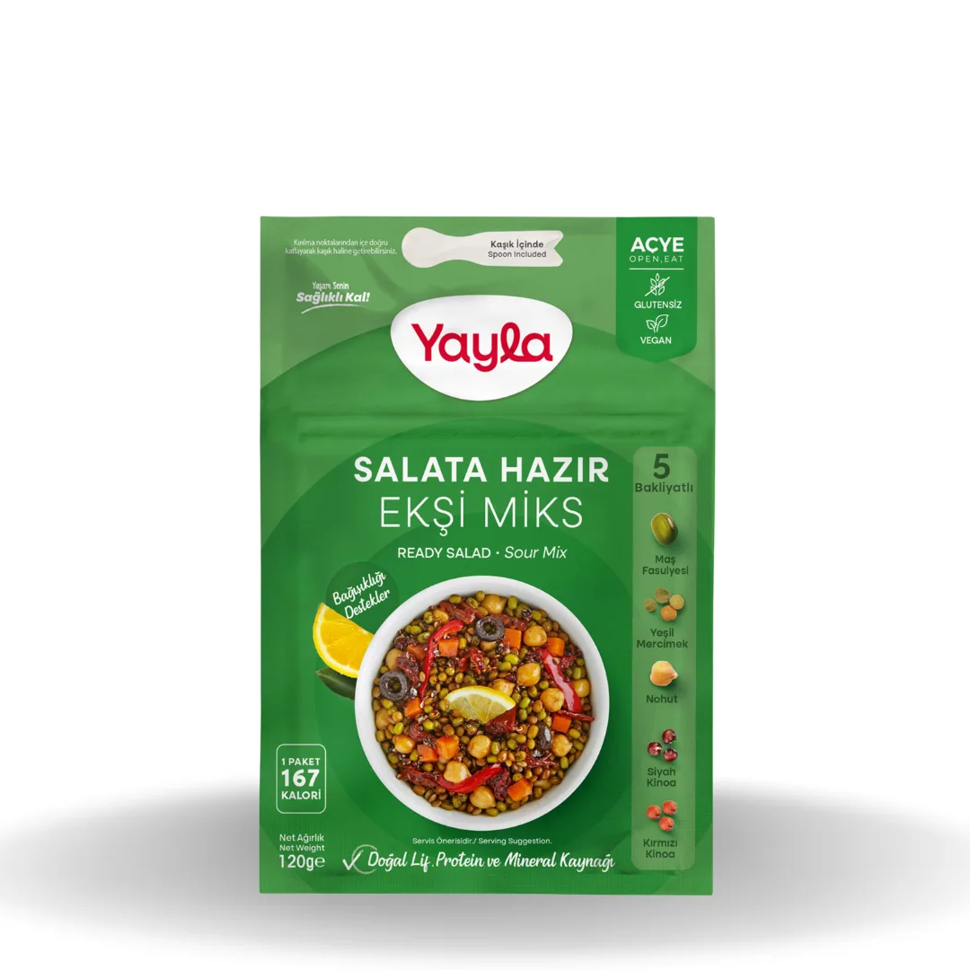 Yayla Hazır Salata Ekşi Miks 120 G