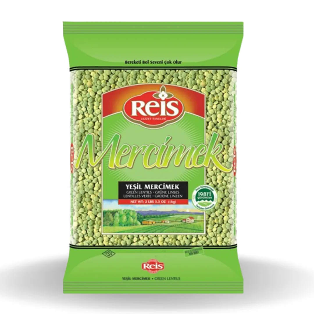 Reis Yeşil Mercimek 2500 Gr