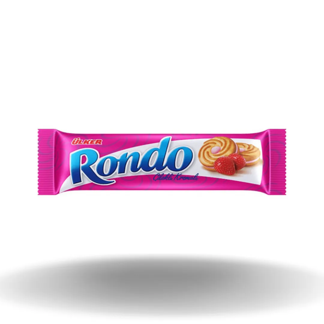 Ulker Rondo Bisküvi Çilekli 61 Gr