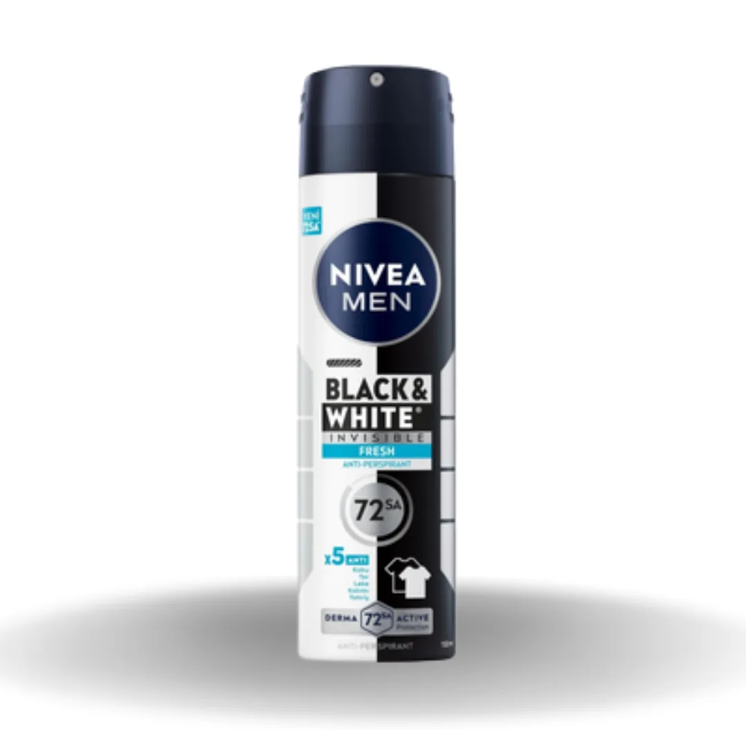 Nivea Fresh Erkek B&W Deo 150 Ml