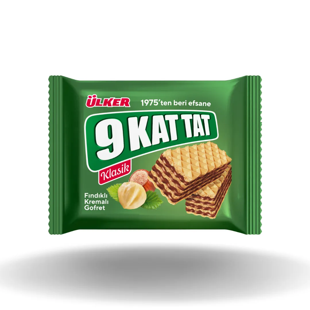 Ülker 9 Kat Tat Fındıklı Gofret 39 Gr