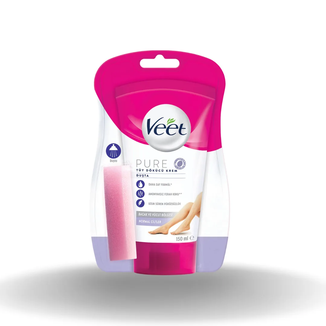 Veet Pure Duşta Tüy Dökücü Krem Normal 150 Ml