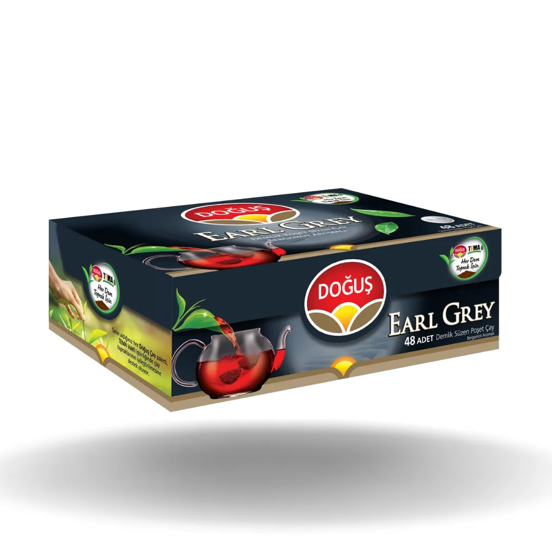DOĞUŞ EARLY GREY DEMLİK POŞET ÇAY 48'Lİ
