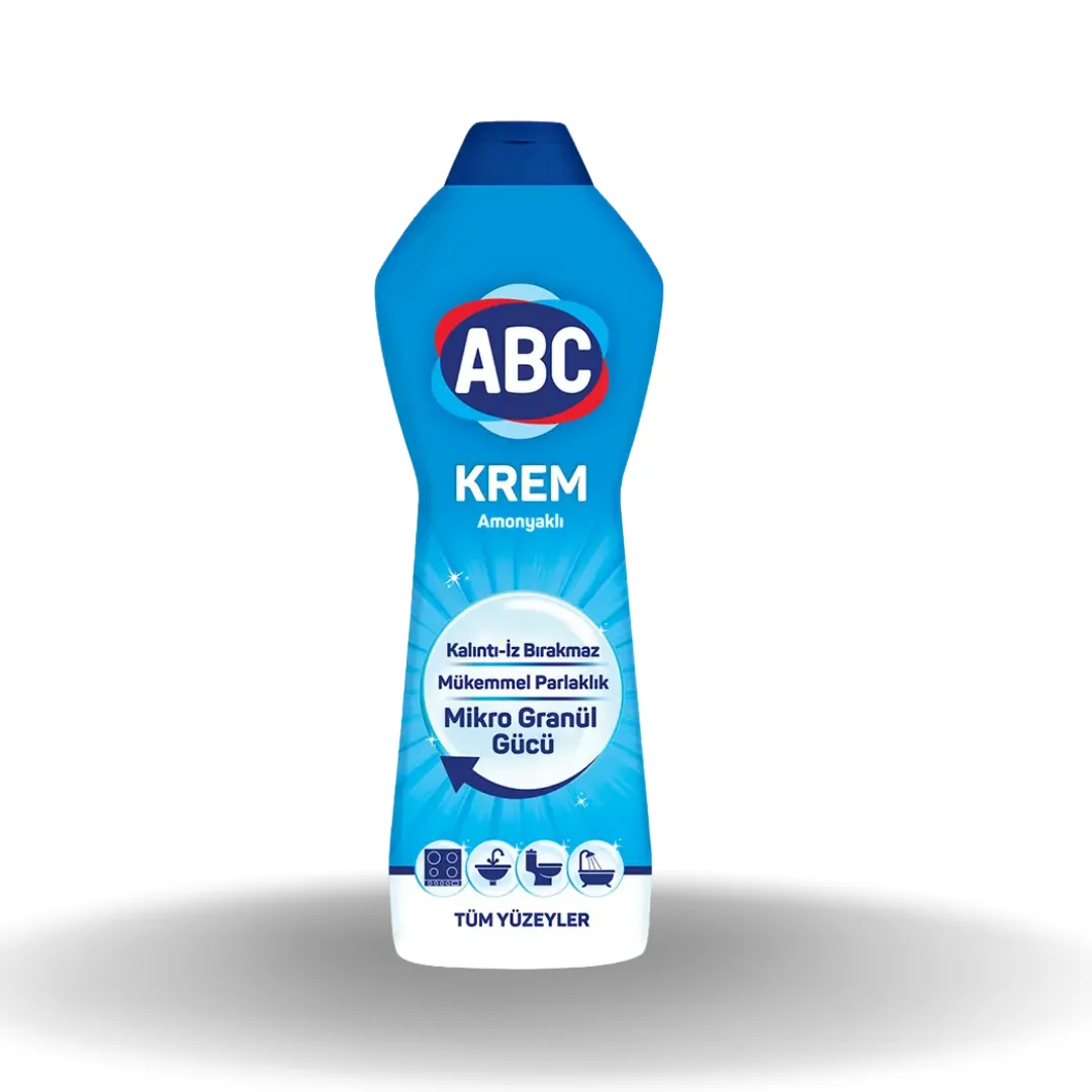 Abc Sivı Krem Temizleyici Amonyaklı 750 Ml