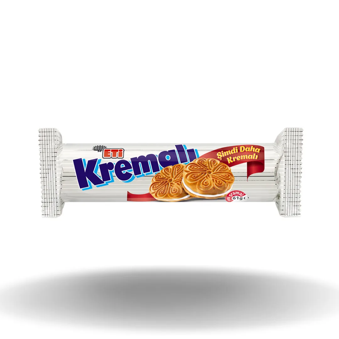 Eti Kremalı Bisküvi 61 Gr