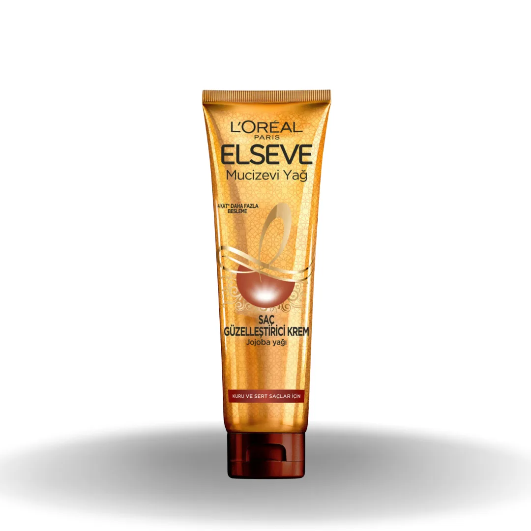 L'Oréal Paris Elseve Mucizevi Yağ Kuru Saçlar İçin Saç Güzelleştirici Krem 150 ml