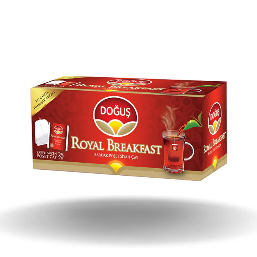 Doğuş Royal Breakfast Bardak Poşet Çay 25’li 50 Gr
