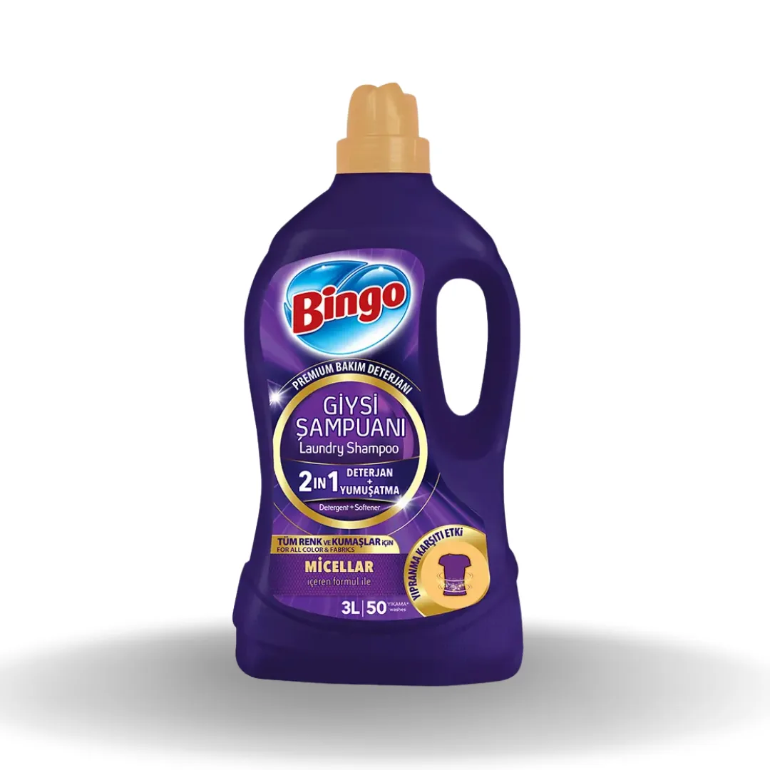 Bingo Arındırıcı Giysi Şampuanı 3 Lt