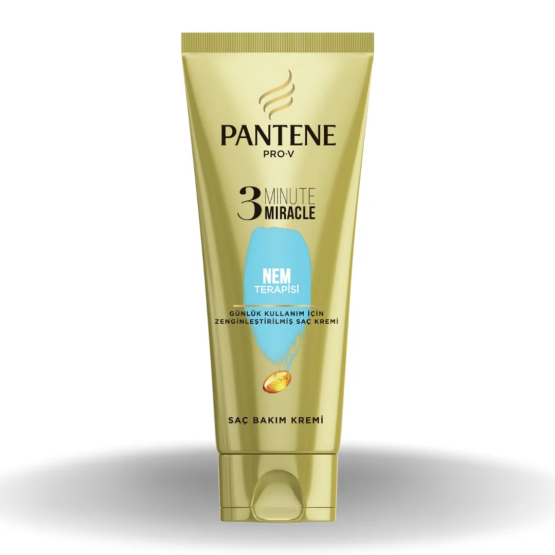 Pantene 3 Minute Miracle Saç Bakım Kremi Nem Terapisi 200