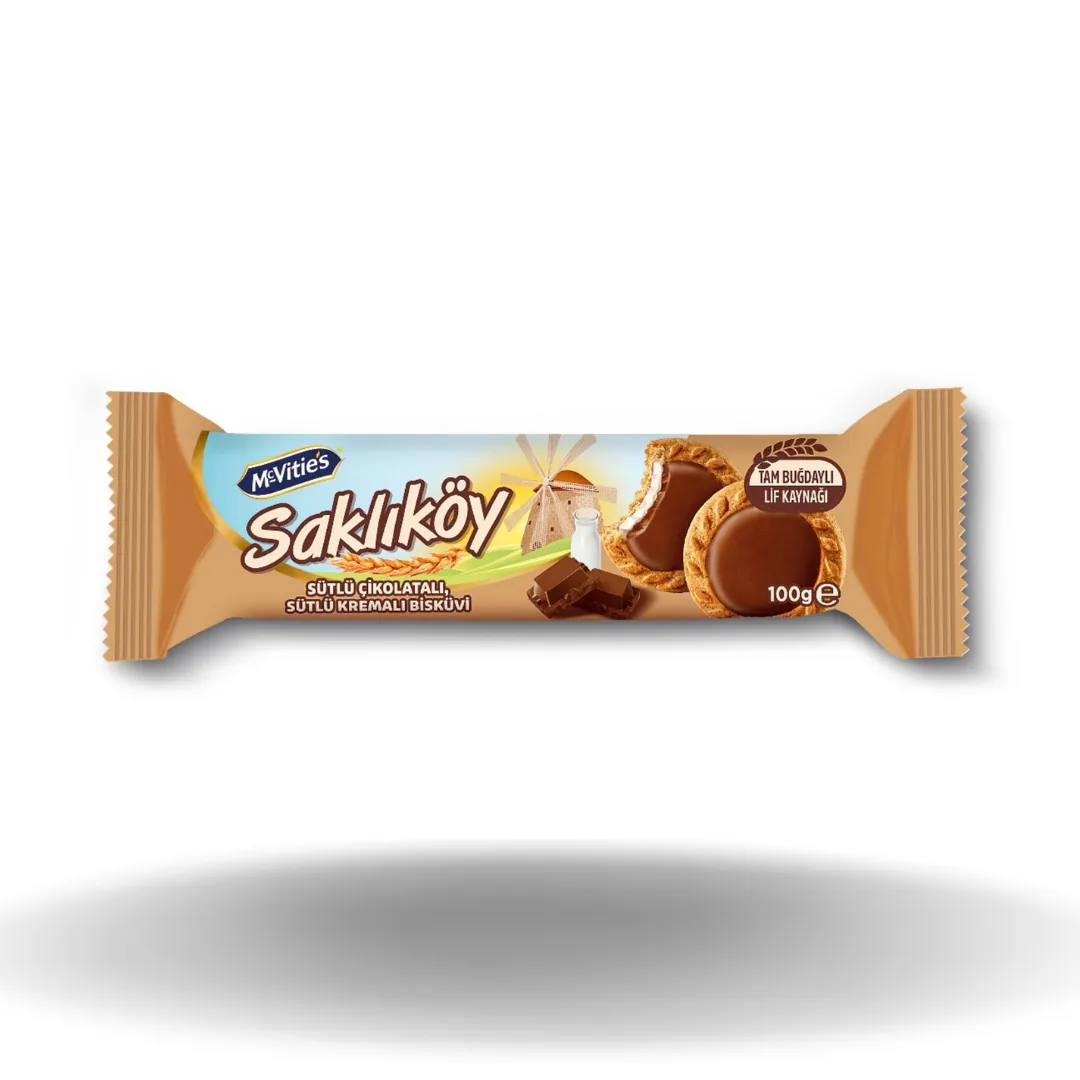 Ülker Saklıköy Çikolata Ve Sütlü Kremalı 100 Gr