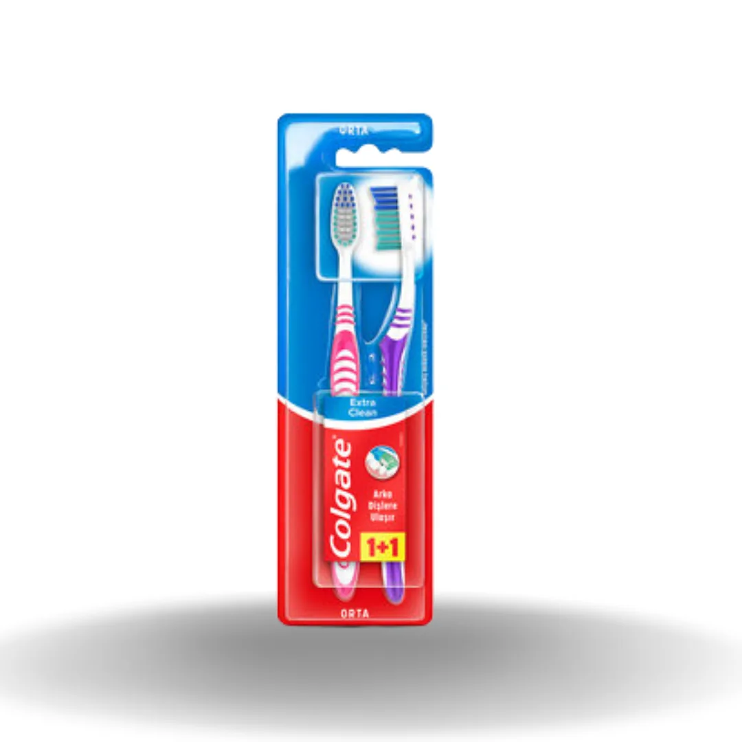 Colgate 1 + 1 Extra Clean Diş Fırçası