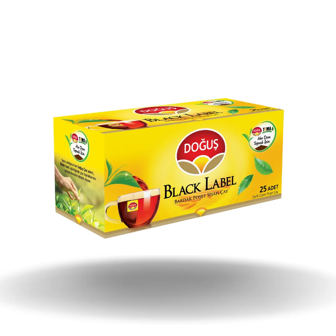 Doğuş Black Label Bardak Poşet Çay 25’li 50 Gr