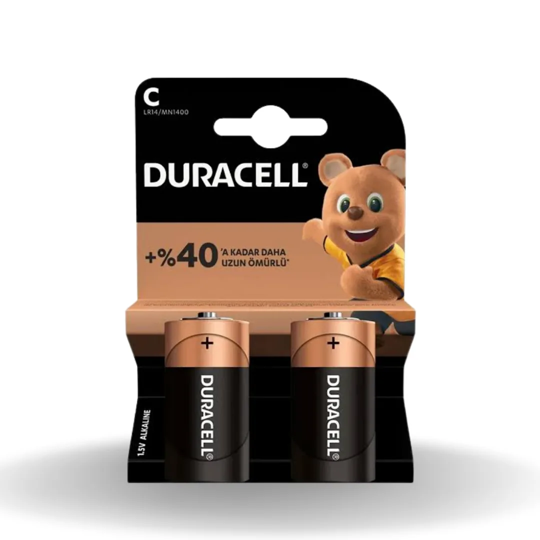 Duracell Orta Pil 2'Li