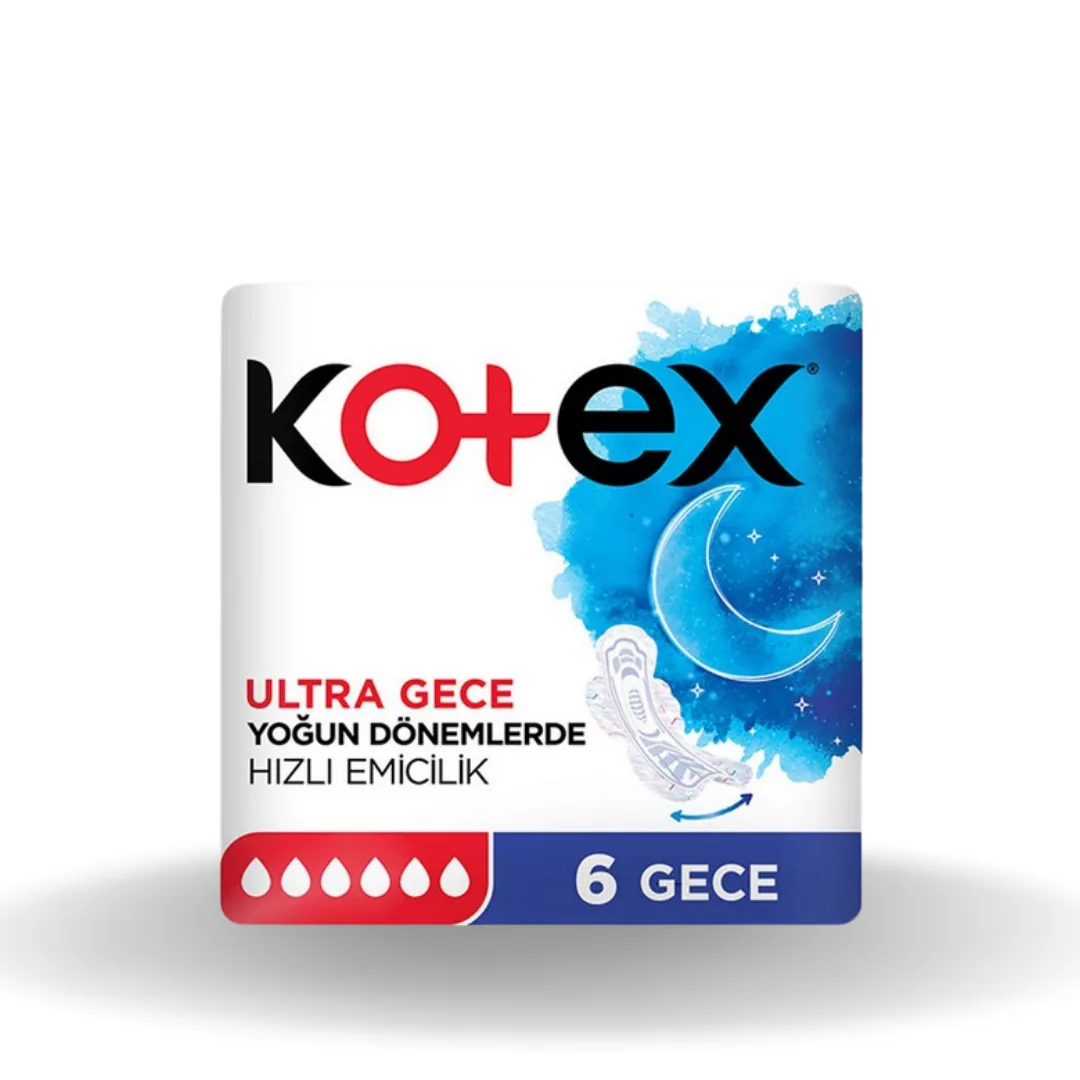 Kotex Ultra Gece Tekli Paket 6'll