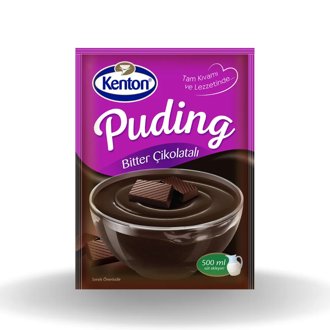 Kenton Bitter Çikolatalı Puding