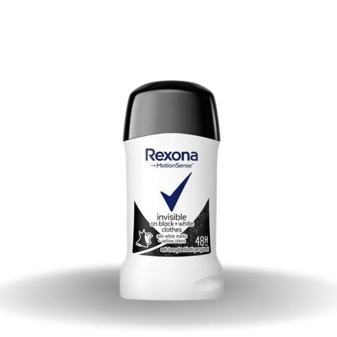 Rexona Invisible Black White Kadın Deodorant Stick 40 Ml