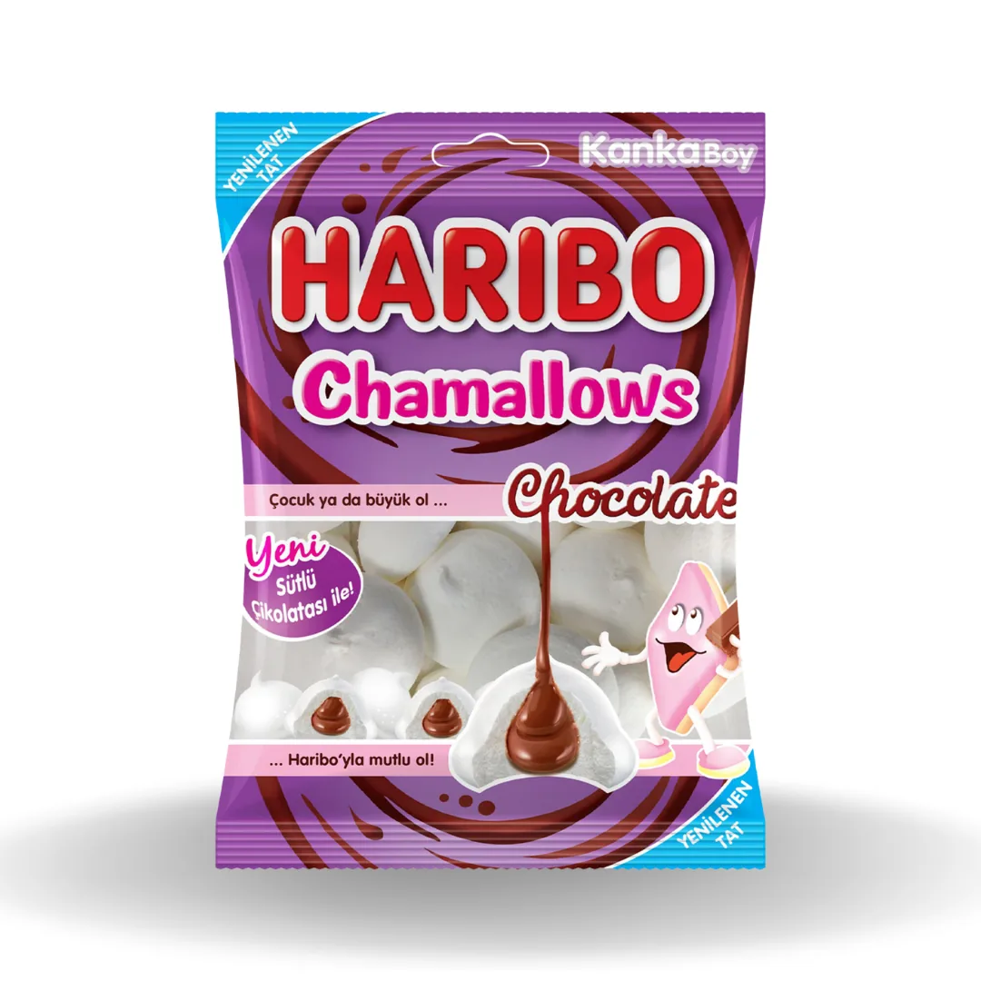 Haribo Chamallows Çikolata 62 Gr