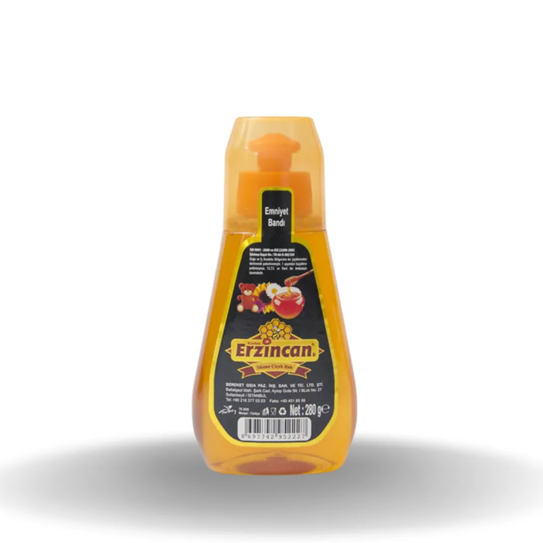 Erzincan Süzme Çiçek Balı Sıkma 280 Gr