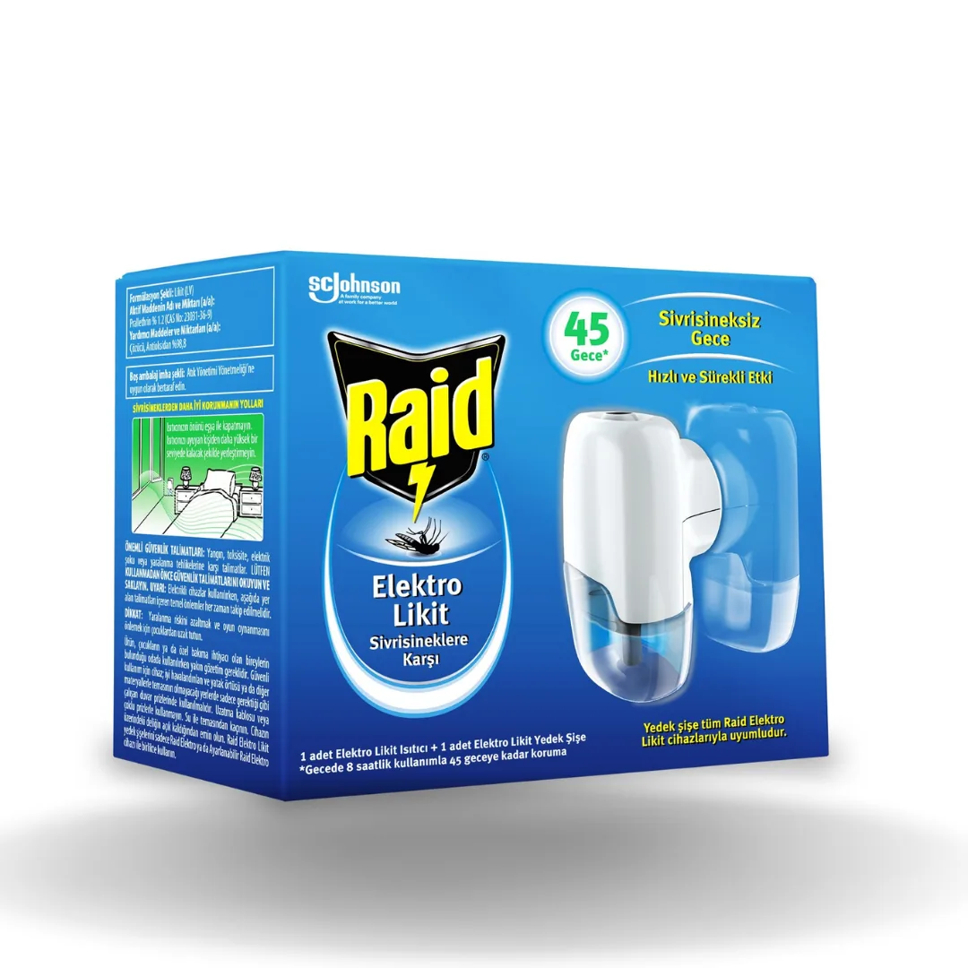 Raid Elektro Likit Makine 45 Gece