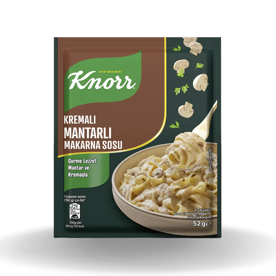 Knorr Kremalı Mantarlı Makarna Sos 52 Gr