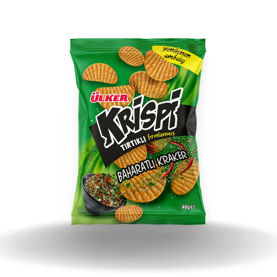 Ulker Krispi Tırtıklı Baharatlı 48 Gr