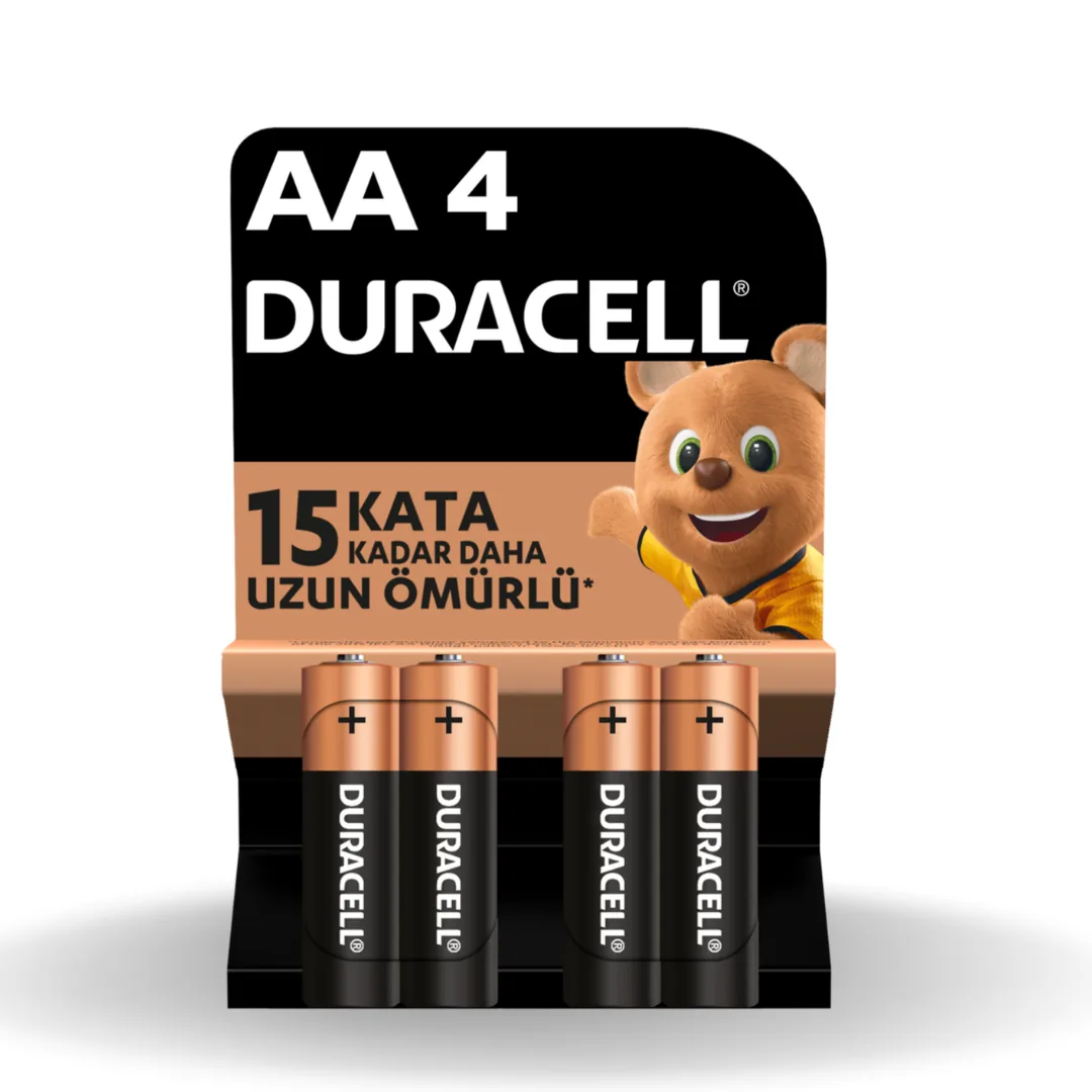 Duracell Basic Kalem Pil AA 4'lü