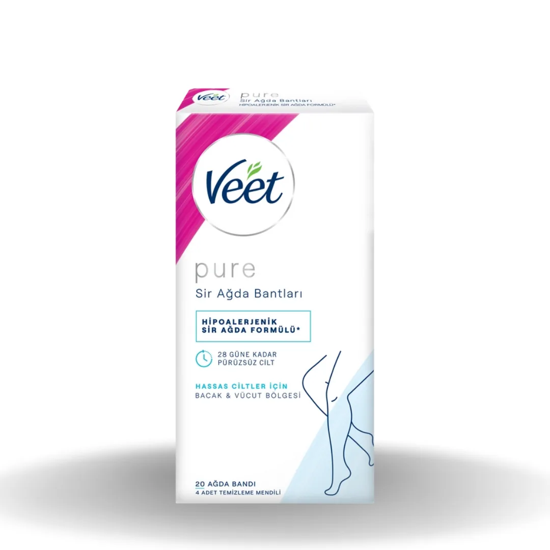 Veet Pure Agda Bandı Bacak & Vücut 20'li