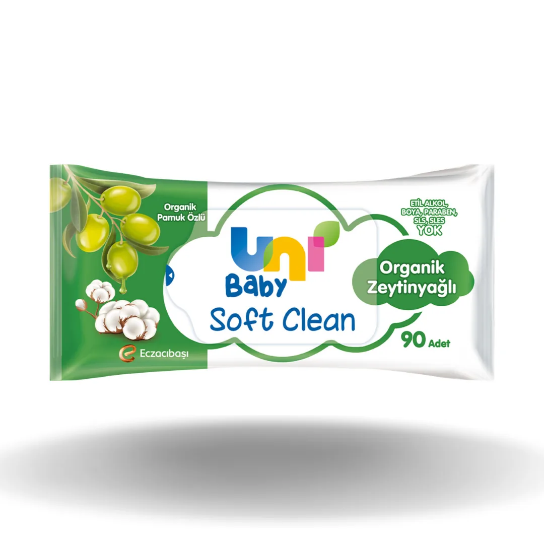 Uni Baby Islak Havlu Zeytinyağlı 90'lı