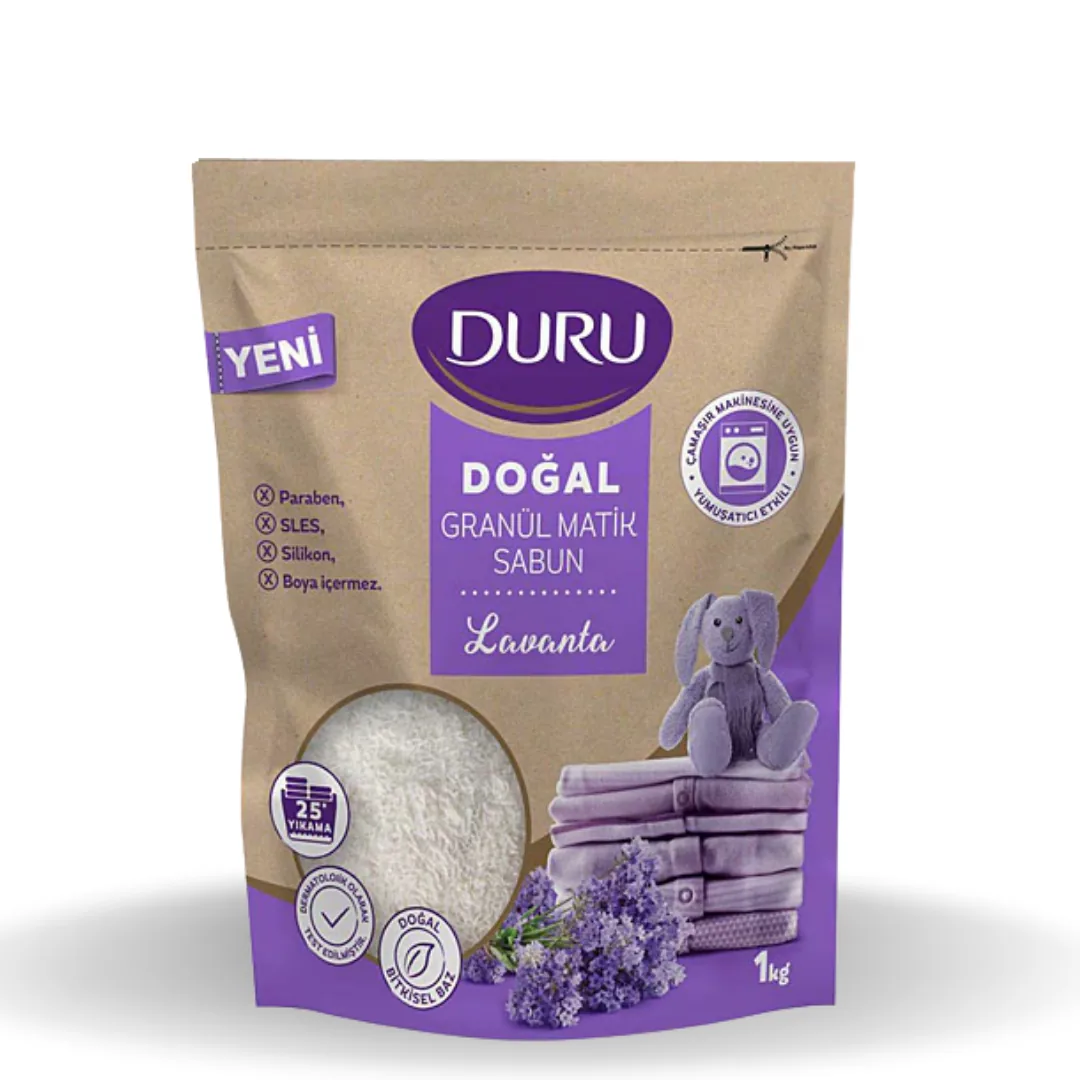 Duru Lavanta Sabun Doğal Granülmatik 1000 Gr
