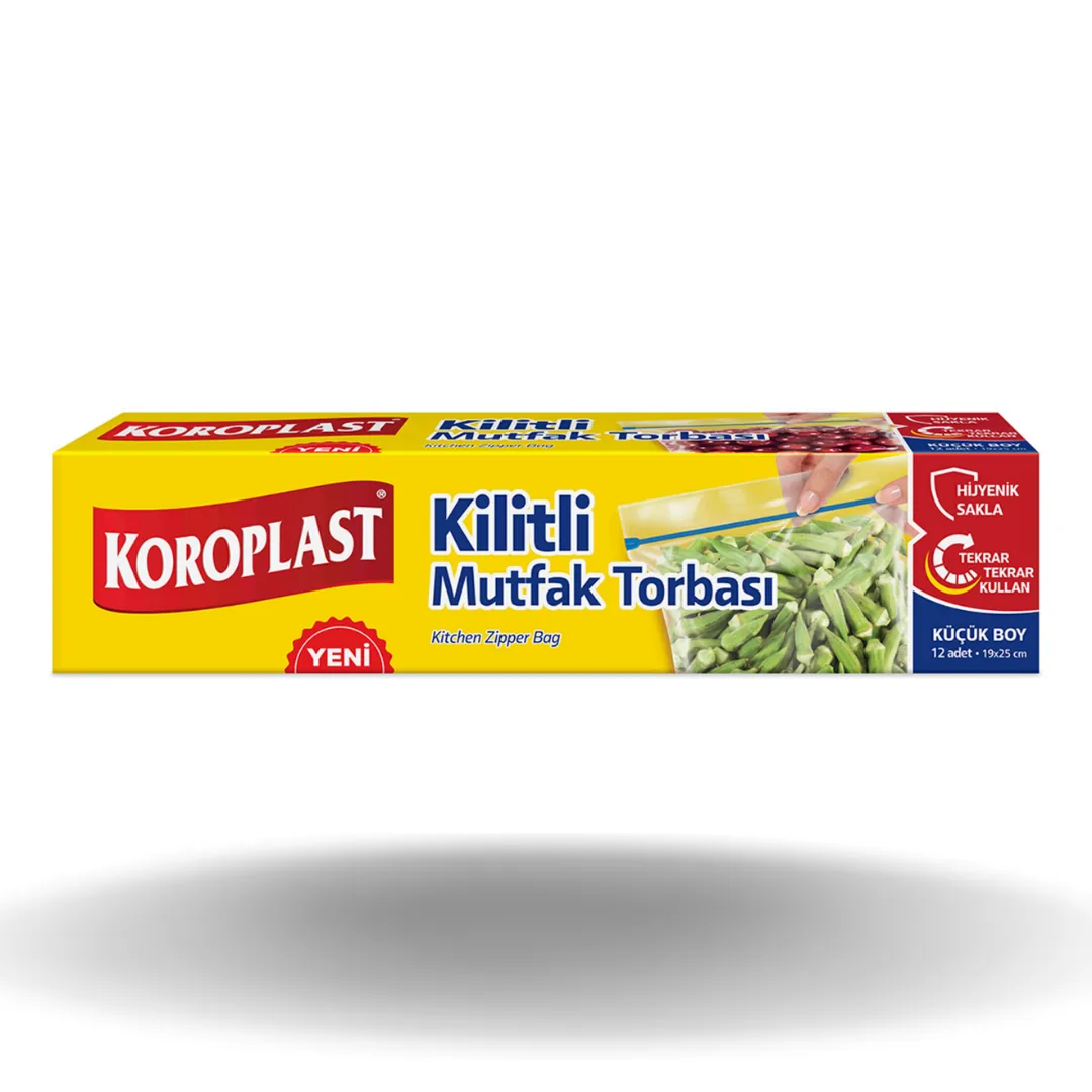 Koroplast Kilitli Mutfak Torbası Küçük Boy