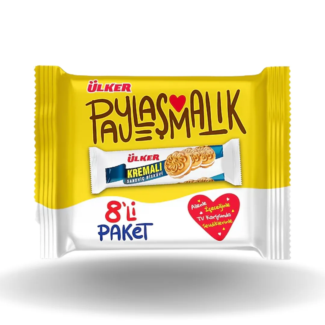 Ülker Kremalı Sandviç Bisküvi 61 Gr 8'li