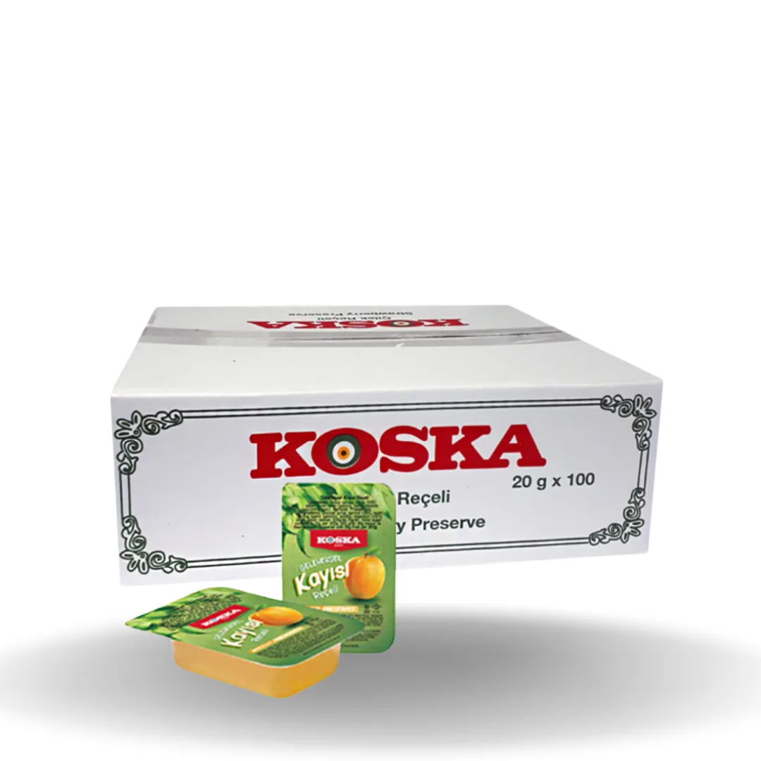 Koska Piknik Kayısı Reçeli 20 Gr 100’lü
