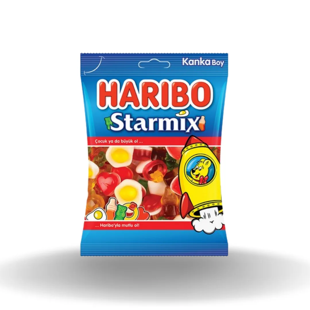 Haribo Jelly Star Mix Bag 80 Gr