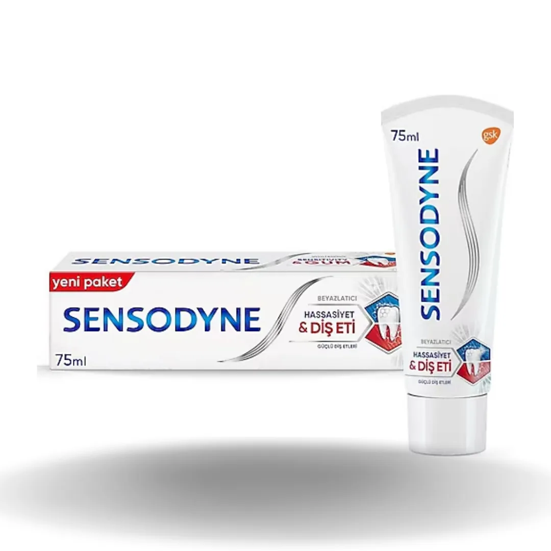 Sensodyne Diş Eti & Hassasiyet Beyazlatıcı Diş Macunu 75 Ml