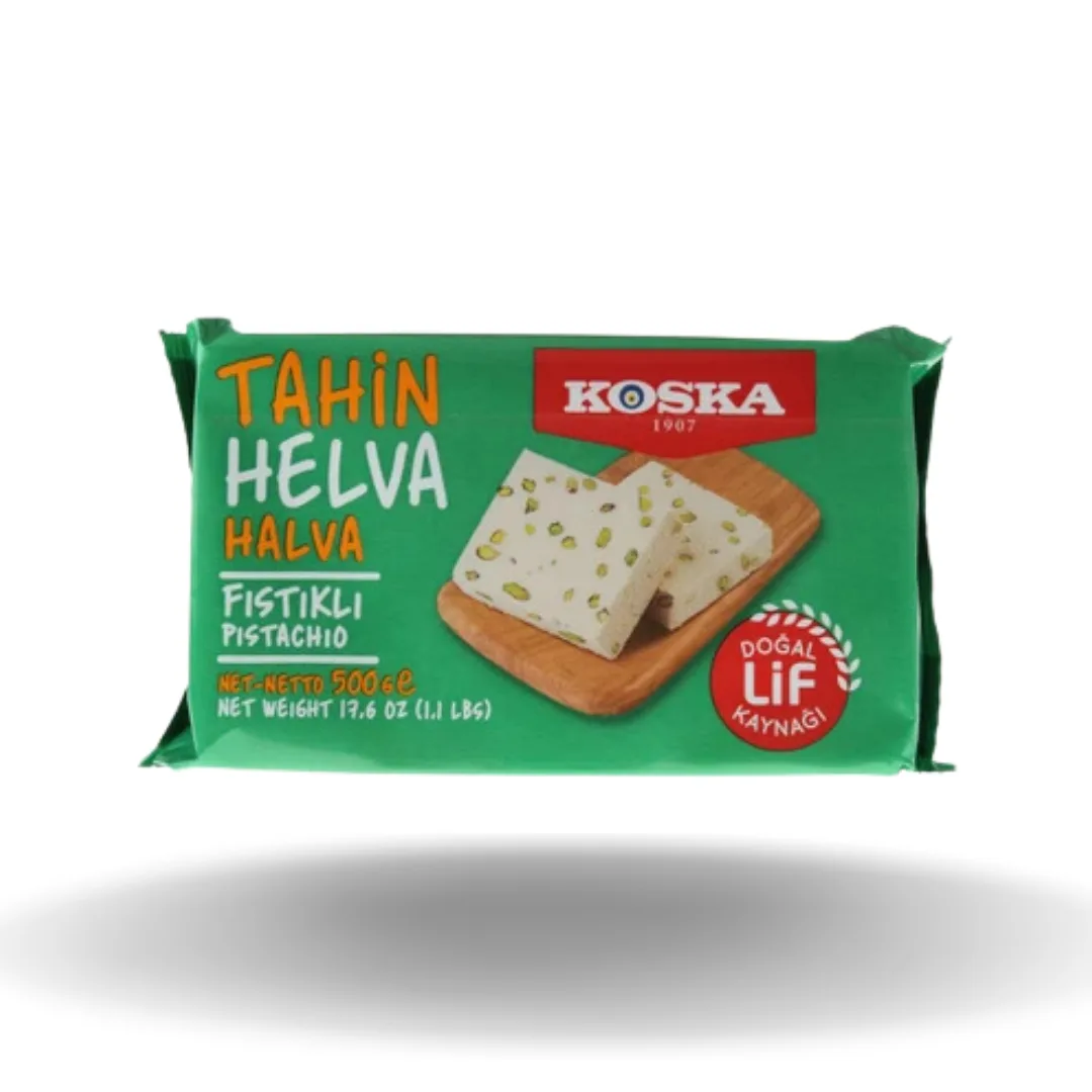 Koska Antep Fıstıklı Tahin Helvası 500 Gr