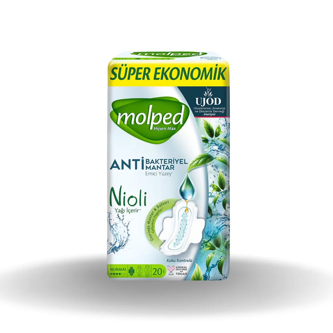 Molped Süper Eko Max Normal Hijyenik Ped 20'li