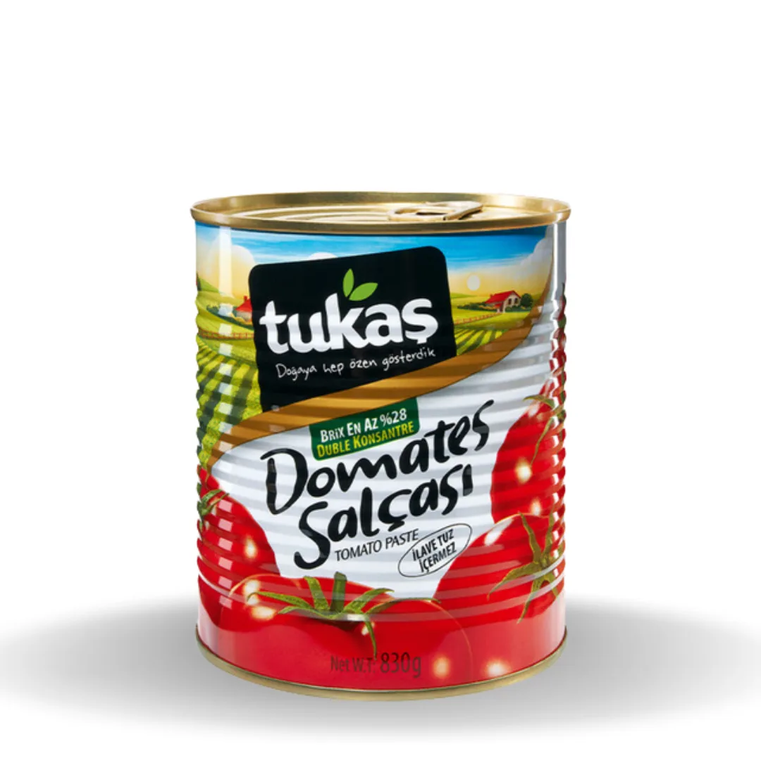Tukaş Domates Salçası Teneke 830 G