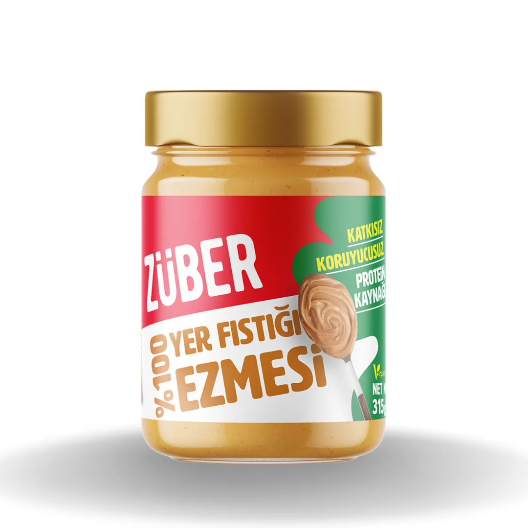 Züber % 100 Fıstık Ezmesi 315 Gr